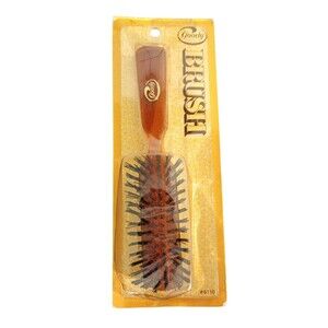 NEW Vintage Goody Amber Tone 8" Grooming Hair Brush ( SEALED ) NOS #6116